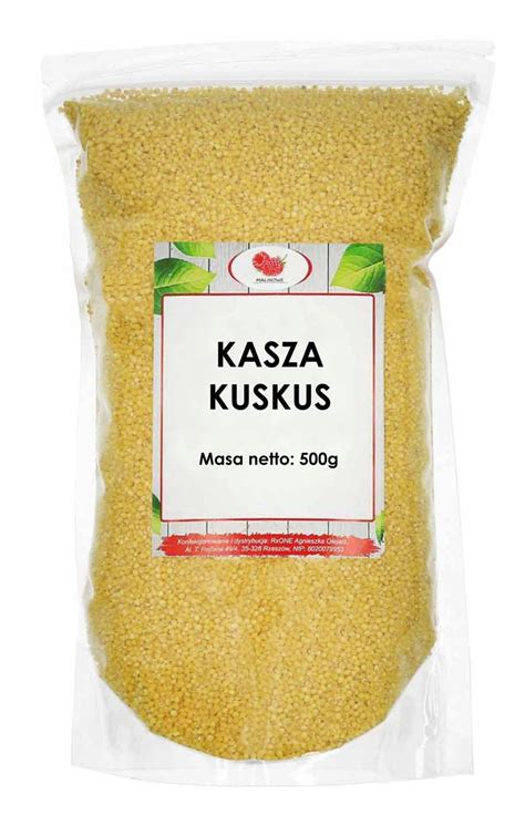 KASZA KUSKUS 500G NATURALNA PREMIUM WYSOKA JAKOŚĆ 5631347178