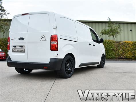 18 Calibre T Sport Black Alloy Wheels Dispatch Expert Proace Vanstyle