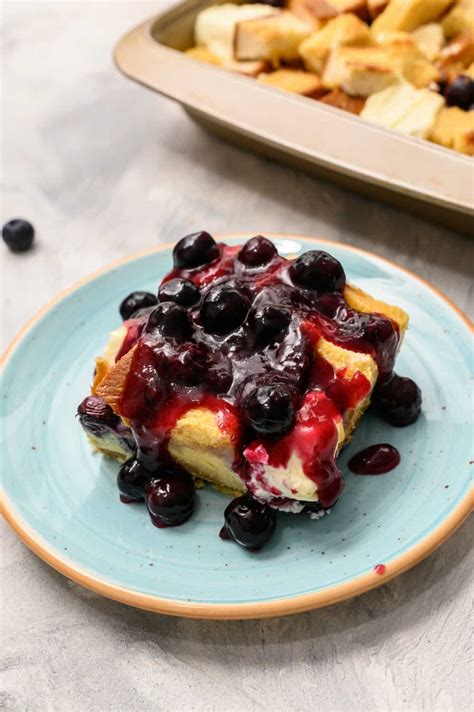 Blueberry French Toast Casserole