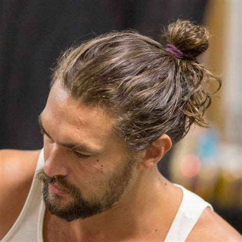 10 First Class Jason Momoa Man Bun