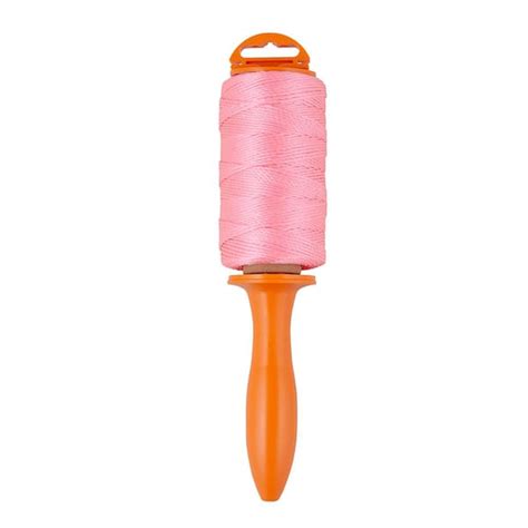 Everbilt In X Ft Poly Pink Mason Twine With Reel