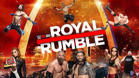 Wwe2k20 Royal Rumble 2022 Wallpaper By Thetitorup On Deviantart