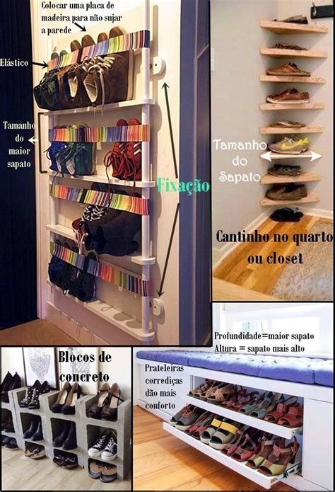 Mais Ideias Para Organizar E Guardar Seus Sapatos Simples Decora O