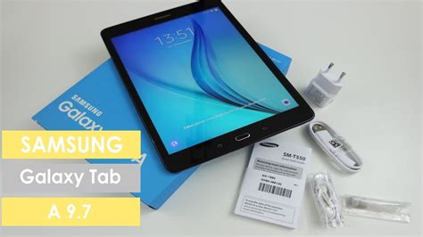 Tablette SAMSUNG GALAXY TAB A 9 7 Déballage et prise en main YouTube