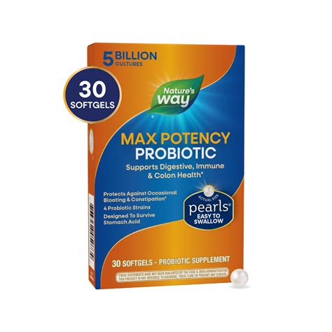 Probiotic Pearls® Max Potency Nature S Way®