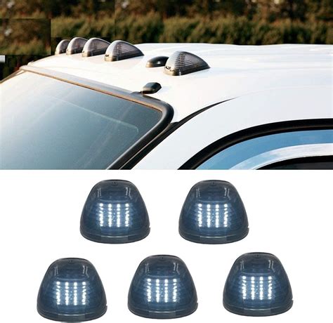 Amazon X Cab Marker Light Smoke Lens White Led Roof Running