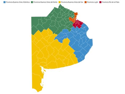 Propuesta Para Dividir Buenos Aires Y Crear Cinco Nuevas Provincias