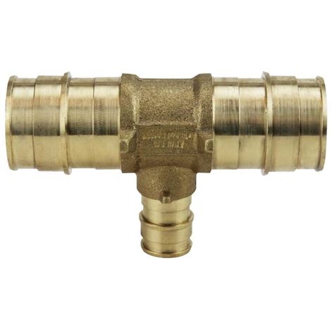 Apollo 1 In X 1 In X 1 2 In Brass PEX A Expansion Barb Reducing Tee