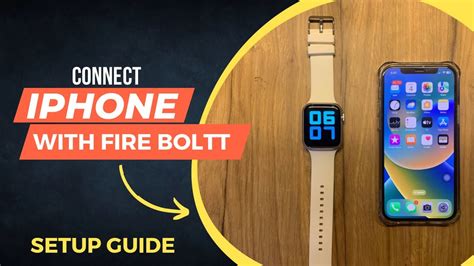 Setup Guide To Connect Fire Boltt Smart Watch With IPhone YouTube