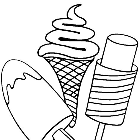 40 Ice Cream Coloring Pages For Adults