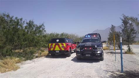 Localizan cuerpo calcinado frente a poblado en García