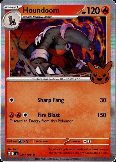 Pokemon Trick Or Trade Houndoom Hundemon Holo Kaufen Auf