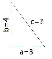 geometry - Given a 3 4 5 triangle, how do you know that it is a right ...