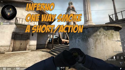 Csgo Inferno Shortaction One Way Smoke Youtube