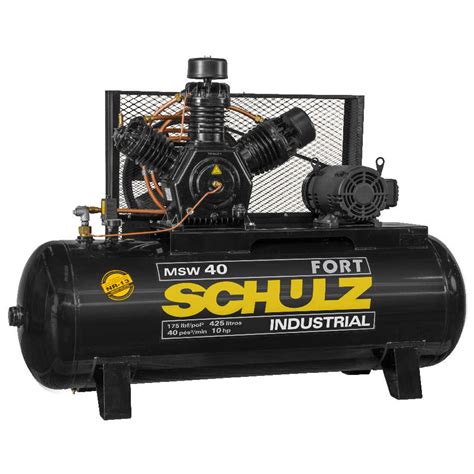 Compressor De Ar Schulz Fort Msw P S Litros Cv Trif Sico V