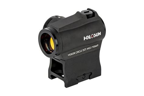 Holosun HS503R 2 MOA Micro Red Dot Sight 65 MOA Circle 169 99