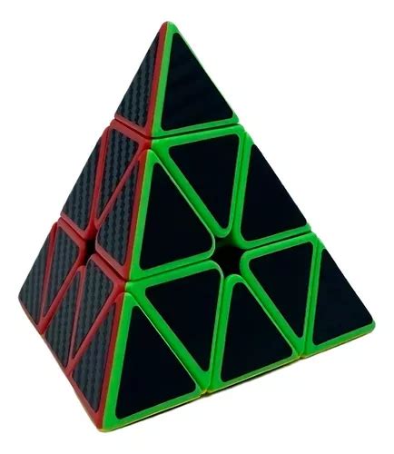 Cubo Magico Pyraminx Pirâmide Profissional Carbon Moyu MercadoLivre