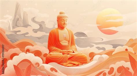 Buddha Siddhartha Gautama Was A Wandering Ascetic And Religious Teacher