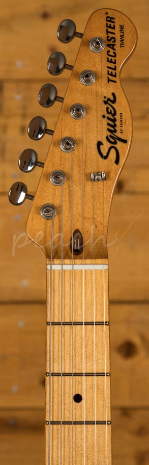 Squier Classic Vibe 70s Tele Thinline Maple Neck 3tsb Peach Guitars