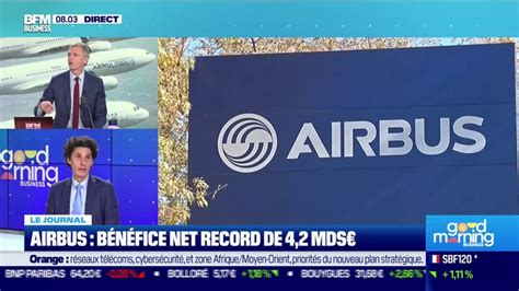 Airbus B N Fice Net Record De Milliards D Euros