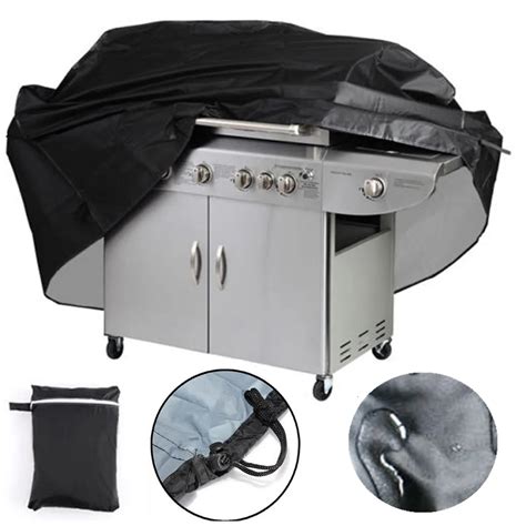 BBQ Grill Cover Outdoor Grill Rain UV Proof Canopy Dust Protector for ...