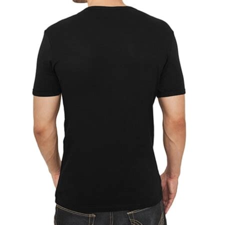 Urban Classics Tee Shirt TB367 Noir LaBoutiqueOfficielle