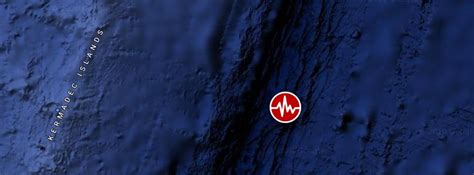 Shallow M6 0 Earthquake Hits Kermadec Islands Region The Watchers