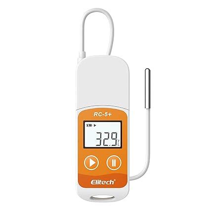 ISO 17025 Certified Elitech RC 5 TE Digital PDF USB Temperature Data