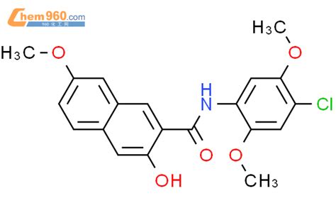 25252 92 0 2 Naphthalenecarboxamide N 4 Chloro 2 5 Dimethoxyphenyl 3