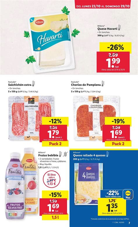 Folleto Lidl Lidl Ofertas Disponible Hasta El Oct