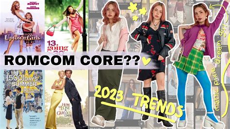 ROMCOM CORE Is A 2023 Trend Styling Iconic 2000 S Romcom Characters