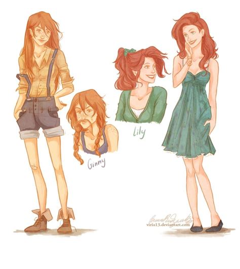 Ginny And Lily By Viria13 On Deviantart Harry Potter Love Harry