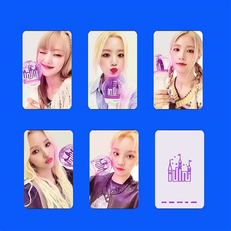 G I Dle Lightstick Pouch Ver Photocard