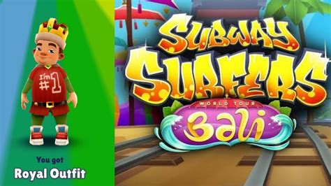 SUBWAY SURFERS BALI UNLOCKED CHARACTER KING ANDROID GAMEPLAY YouTube