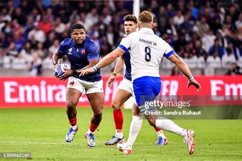 Jonathan Danty Of France During The 2023 Rugby World Cup Pool A Match