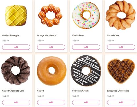 Dunkin Donuts Menu Singapore Prices And Promos Updated 2024