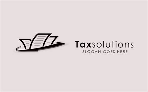 Accountant Tax Solutions Logo 284931 Templatemonster