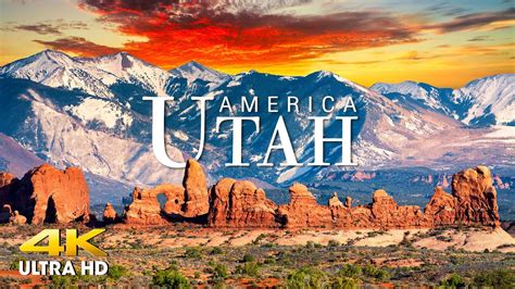 Flying Over Utah K Uhd Amazing Beautiful Nature Scenery Relaxing