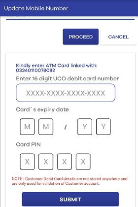 How To Change Uco Bank Registered Mobile Number Online Bankingtricks