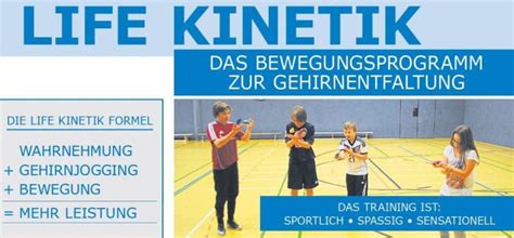 Gehirnjogging Mit Life Kinetik Eltern Infoabend Kreuzschule Heek