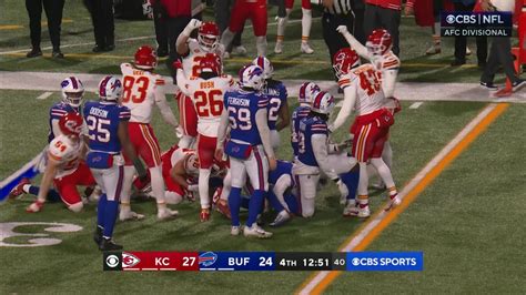 Buffalo Bills Safety Damar Hamlin Stopped Short On Bills Fake Punt Attempt