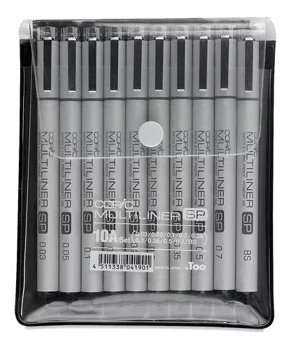 Copic Multiliner Sp Set 10 Graduaciones