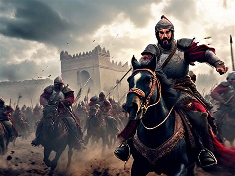 Ottoman Empire sultanato battle scene by selcuk soyumer - Playground