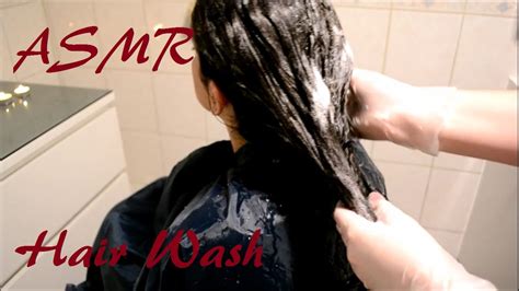 ASMR Hair Wash 2 No Talking YouTube