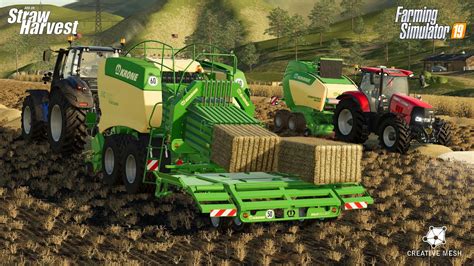 Farming Simulator 19 Gets A Straw Harvest Add On