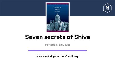 Seven Secrets Of Shiva By Pattanaik Devdutt