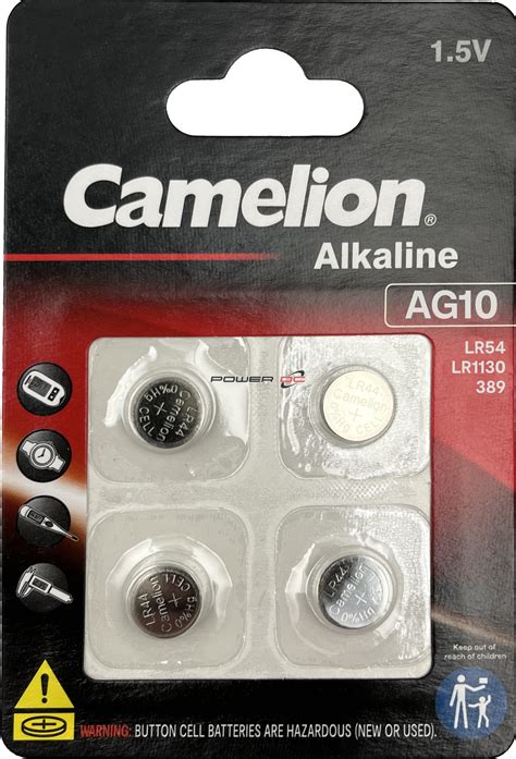 CAMELION ALKALINE LR1130/AG10 CS-BP4