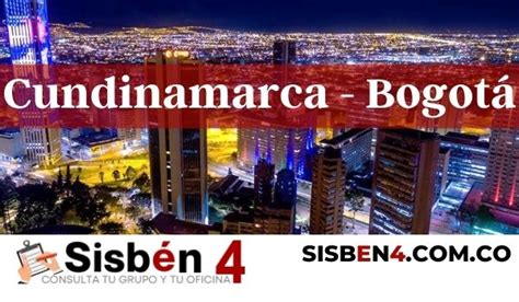 Sisbén 4 Bogotá 【Actualizado 2023 】Oficinas - Consultas