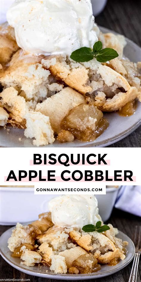 Bisquick Apple Cobbler Gonna Want Seconds