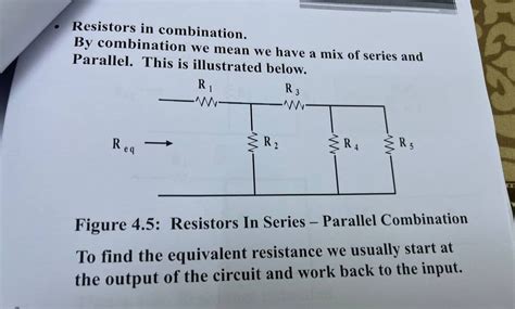 Answered Resistors In Combination By Bartleby